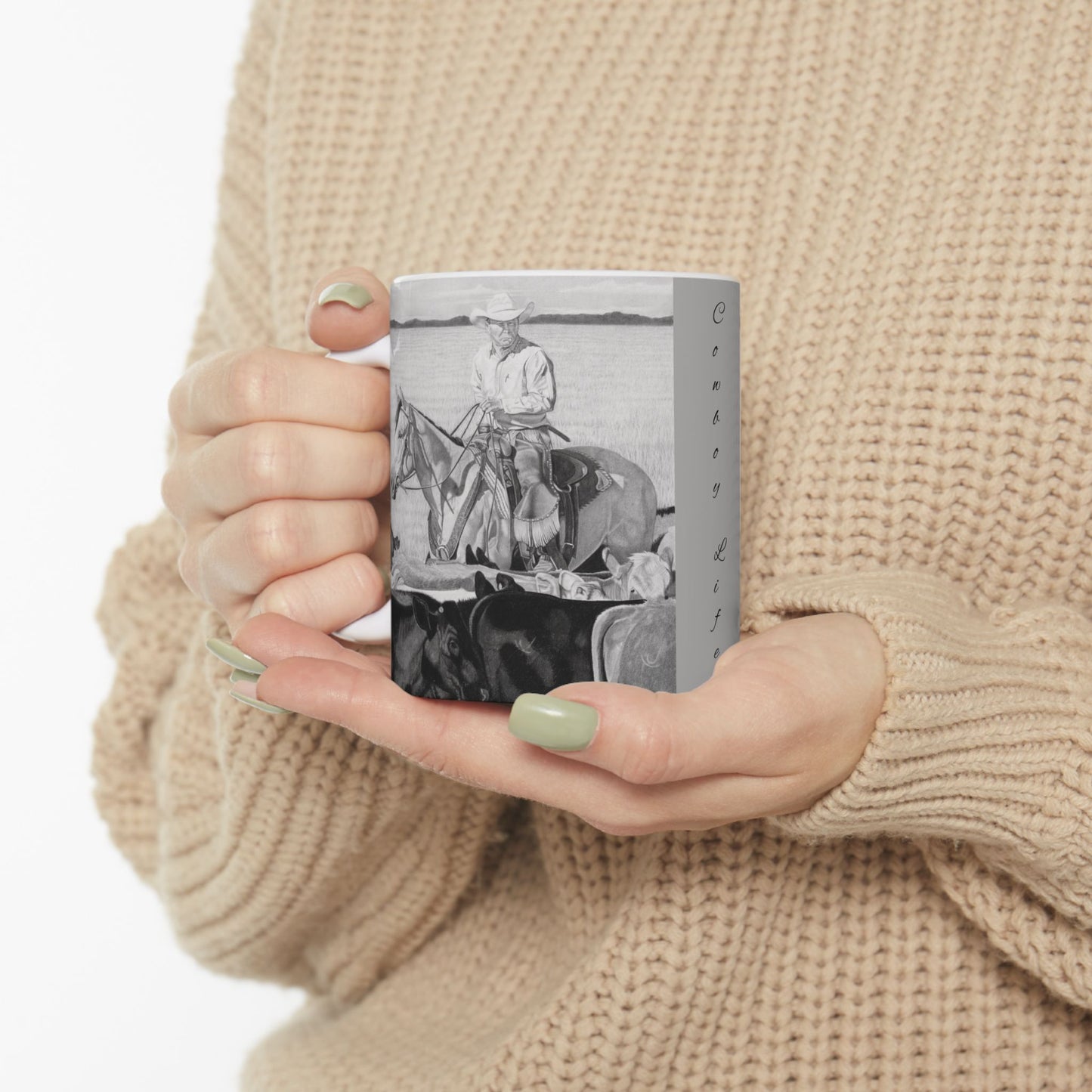 Coffee Mug, western art