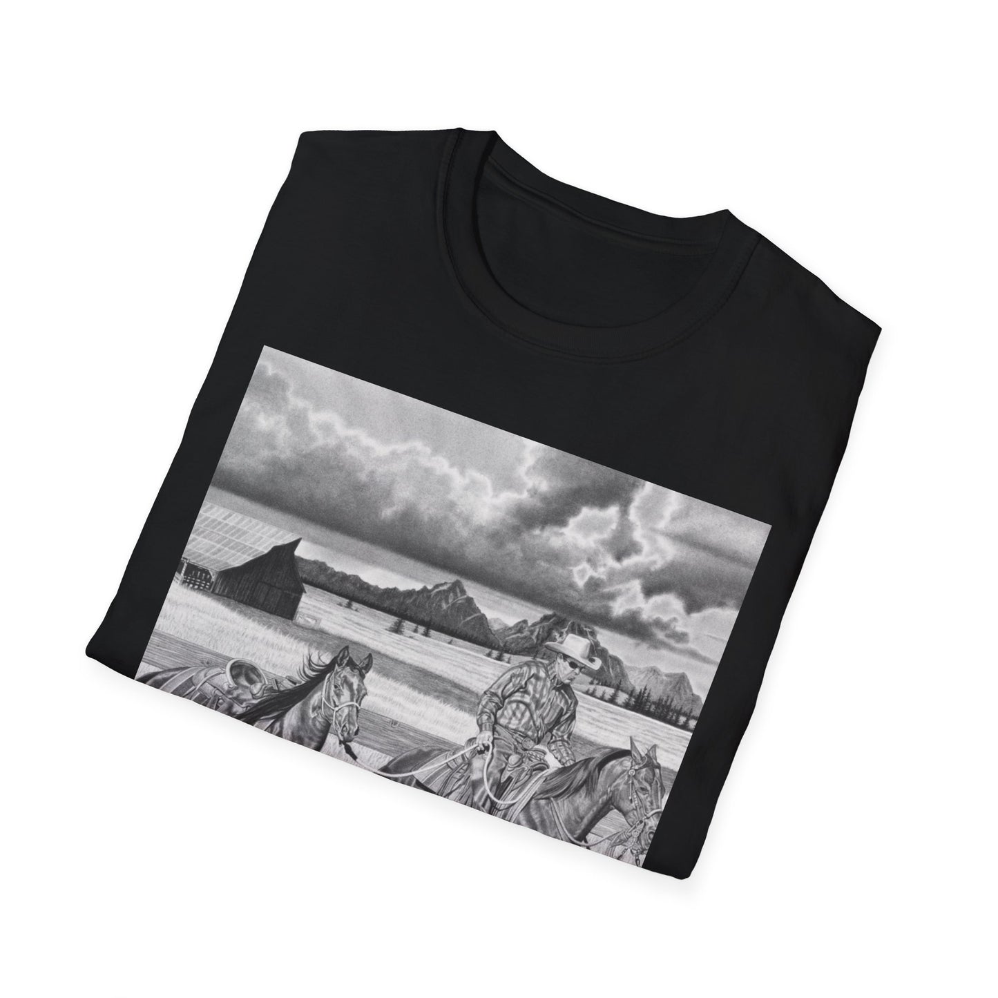 "The Gift Named Storm"   Western Art T-Shirt