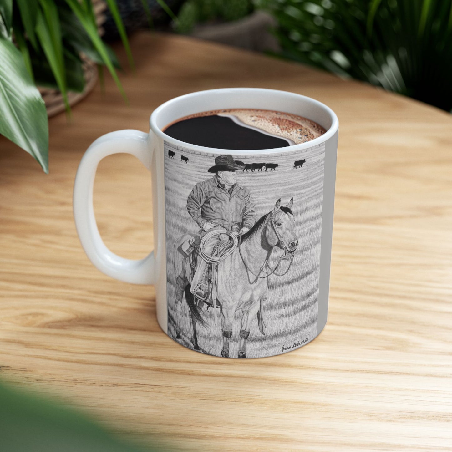 Coffee Mug, western style