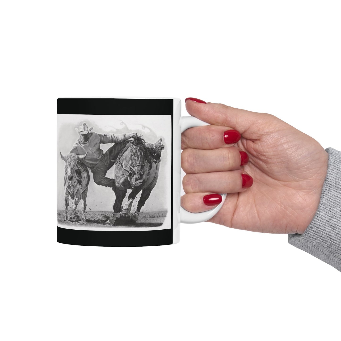 Coffee Mug, western style
