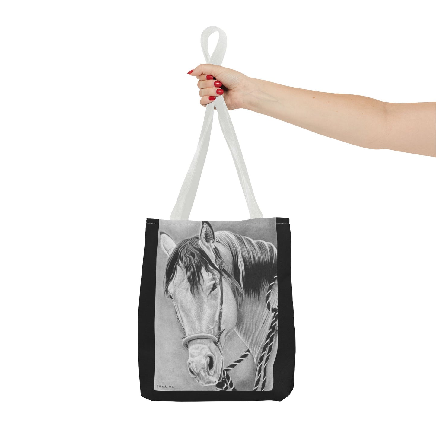 "Watcha lookin At"  Tote Bag, Western Style Shopping Tote, Equestrian Gift, Farmhouse Decor, Horse Lover Accessory