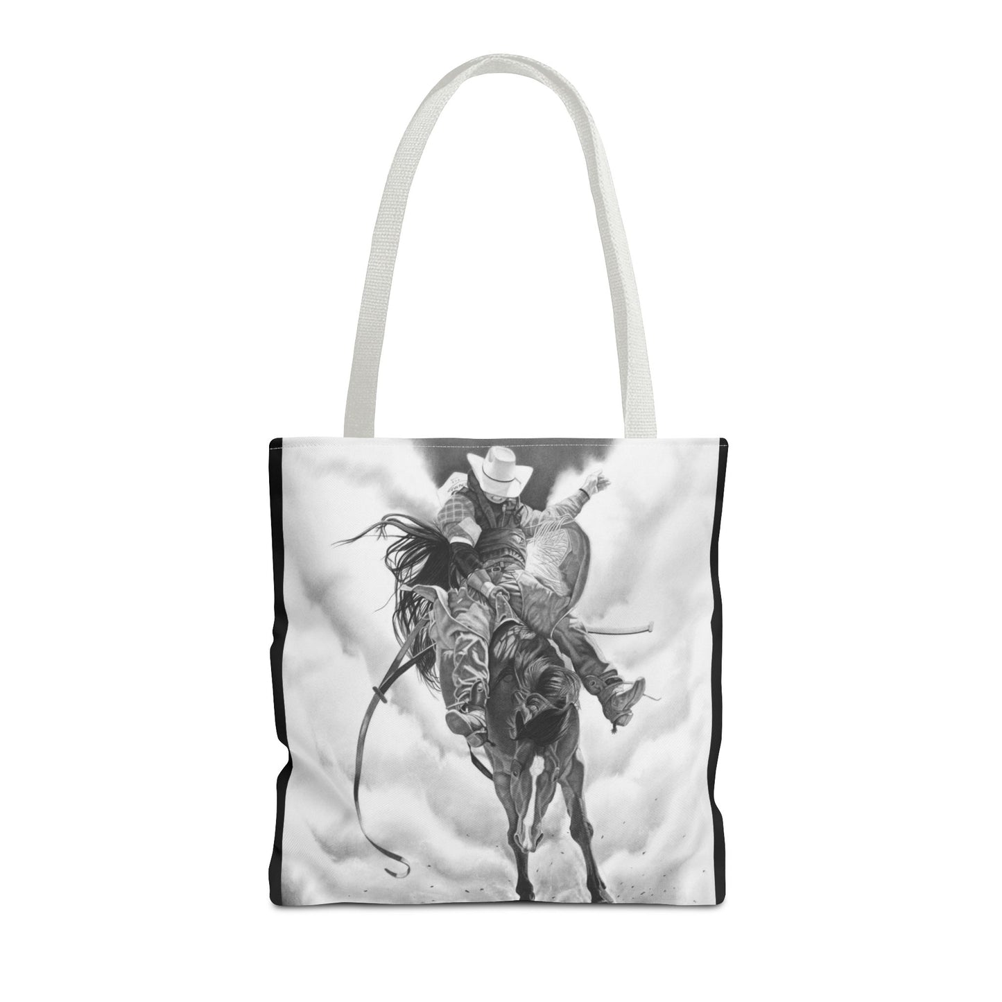 "Storm a Brewing"  Tote Bag, Western Style Shopping Tote, Equestrian Gift, Farmhouse Decor, Horse Lover Accessory