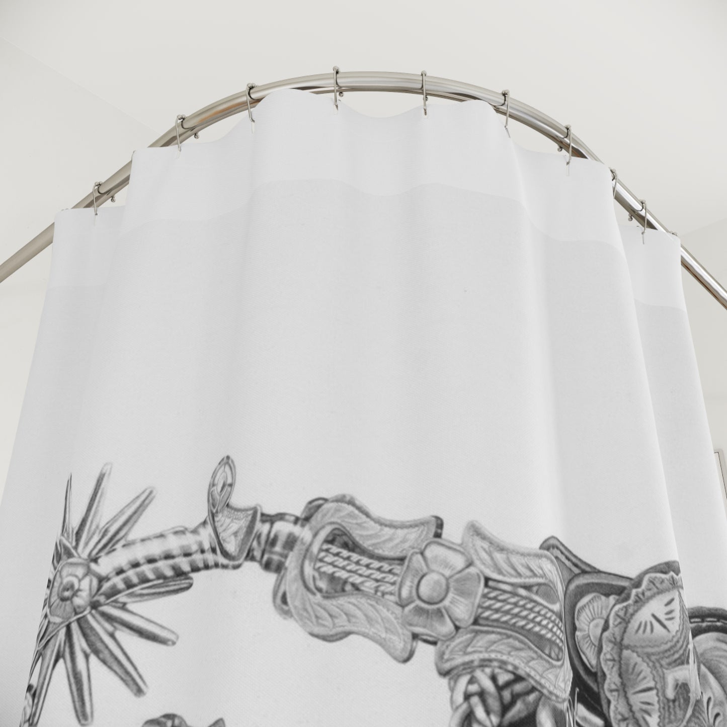 Shower Curtain, western style Bathroom Decor