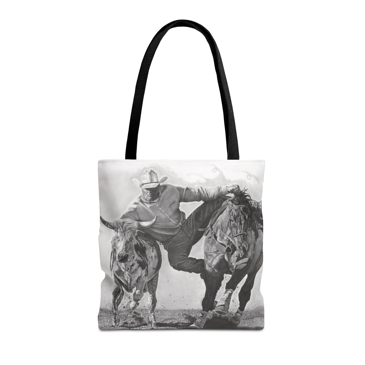 "Cowboy Life #1 " Tote Bag, Western Style Shopping Tote, Equestrian Gift, Farmhouse Decor, Horse Lover Accessory