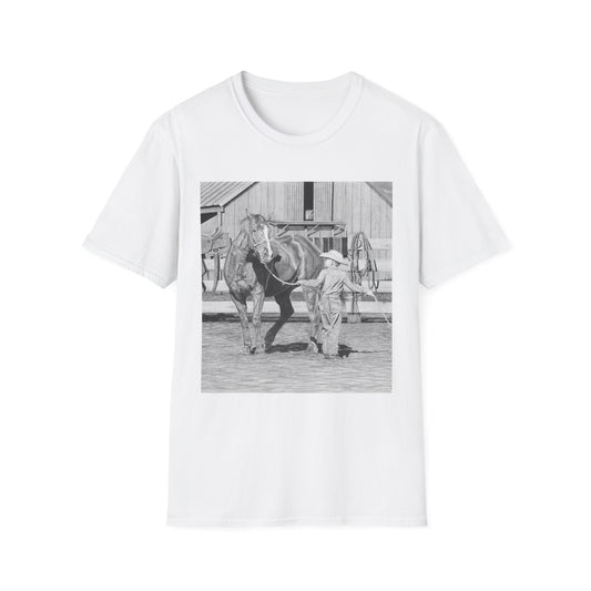 "Tall Task for a Little  Cowboy"  Western Style T-Shirt