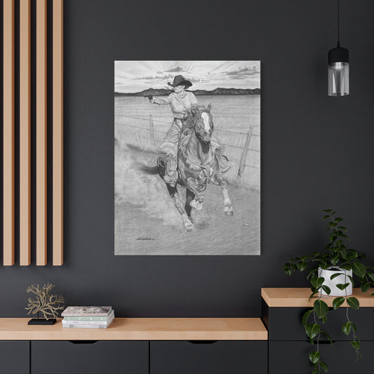 western art on canvas, farmhouse, home decor