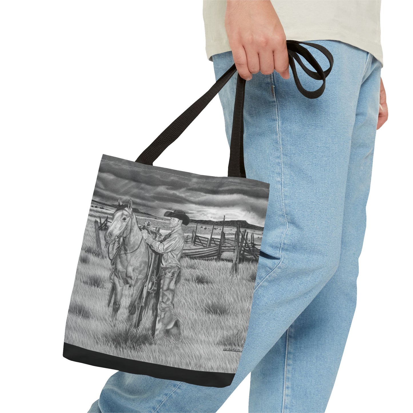 Western Art Tote Bag