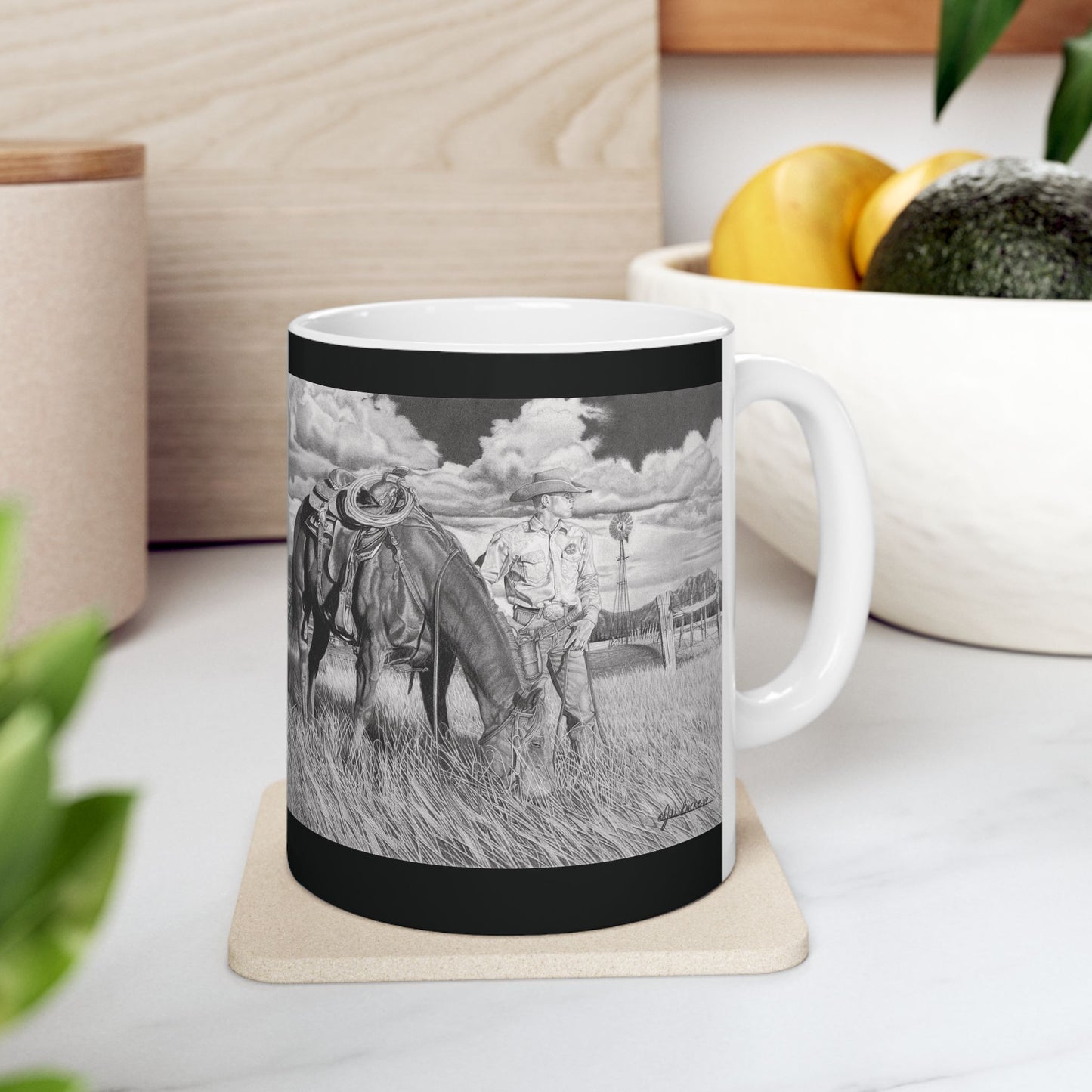 Young Cowboy Dreams Coffe Mug