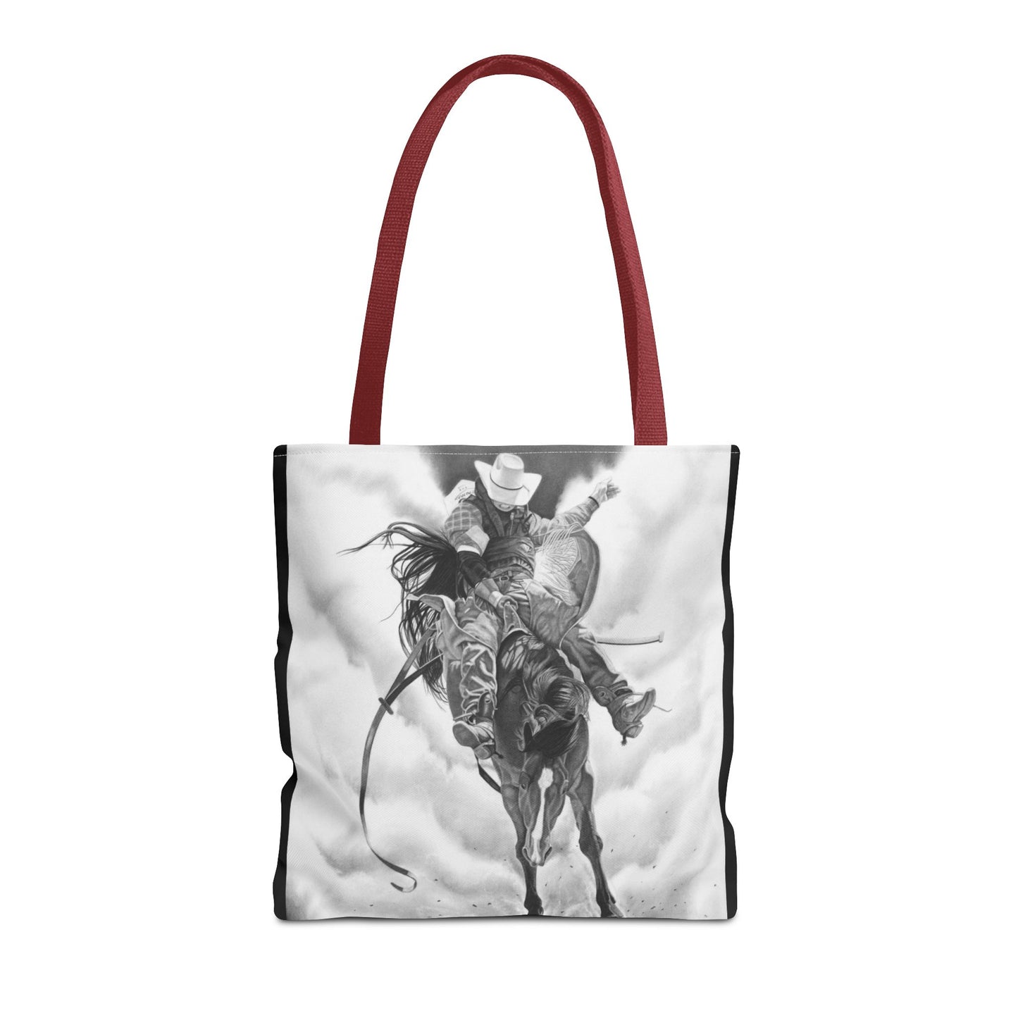 "Storm a Brewing"  Tote Bag, Western Style Shopping Tote, Equestrian Gift, Farmhouse Decor, Horse Lover Accessory