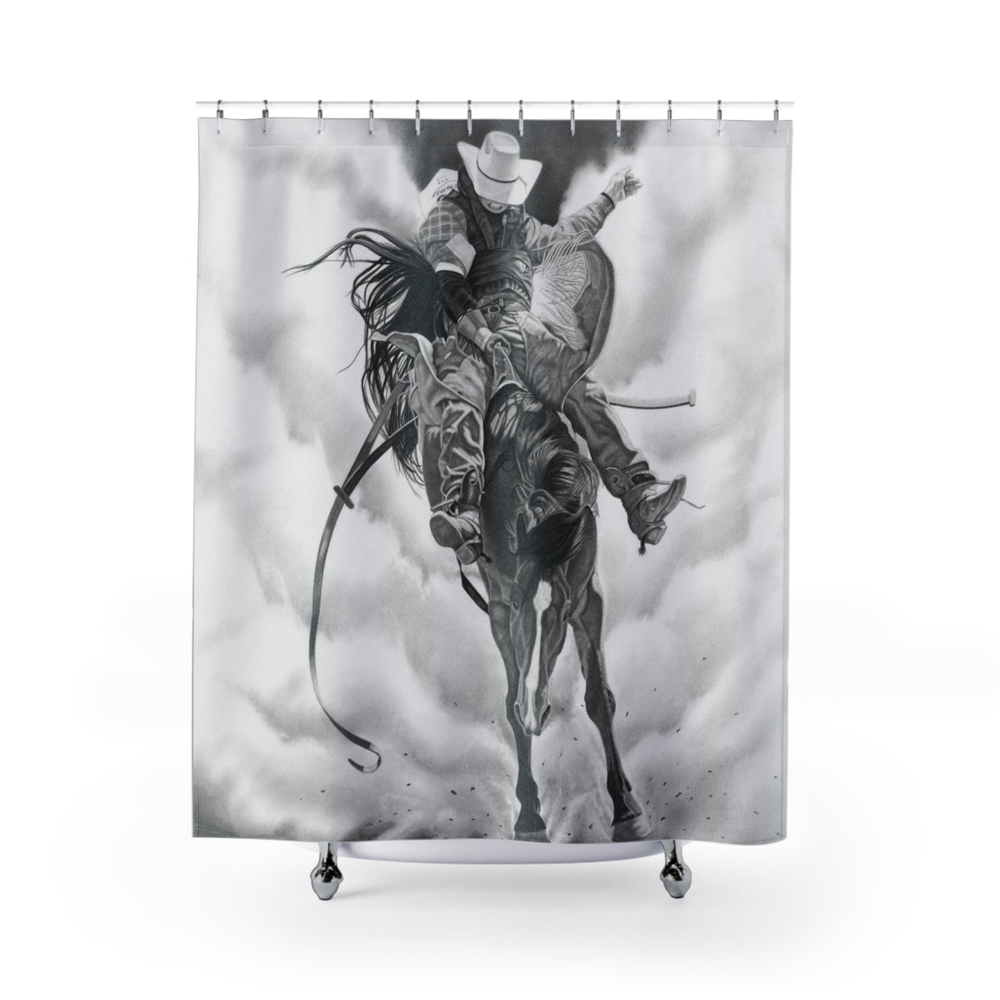 Shower Curtain Western style, farmhouse Bathroom Decor