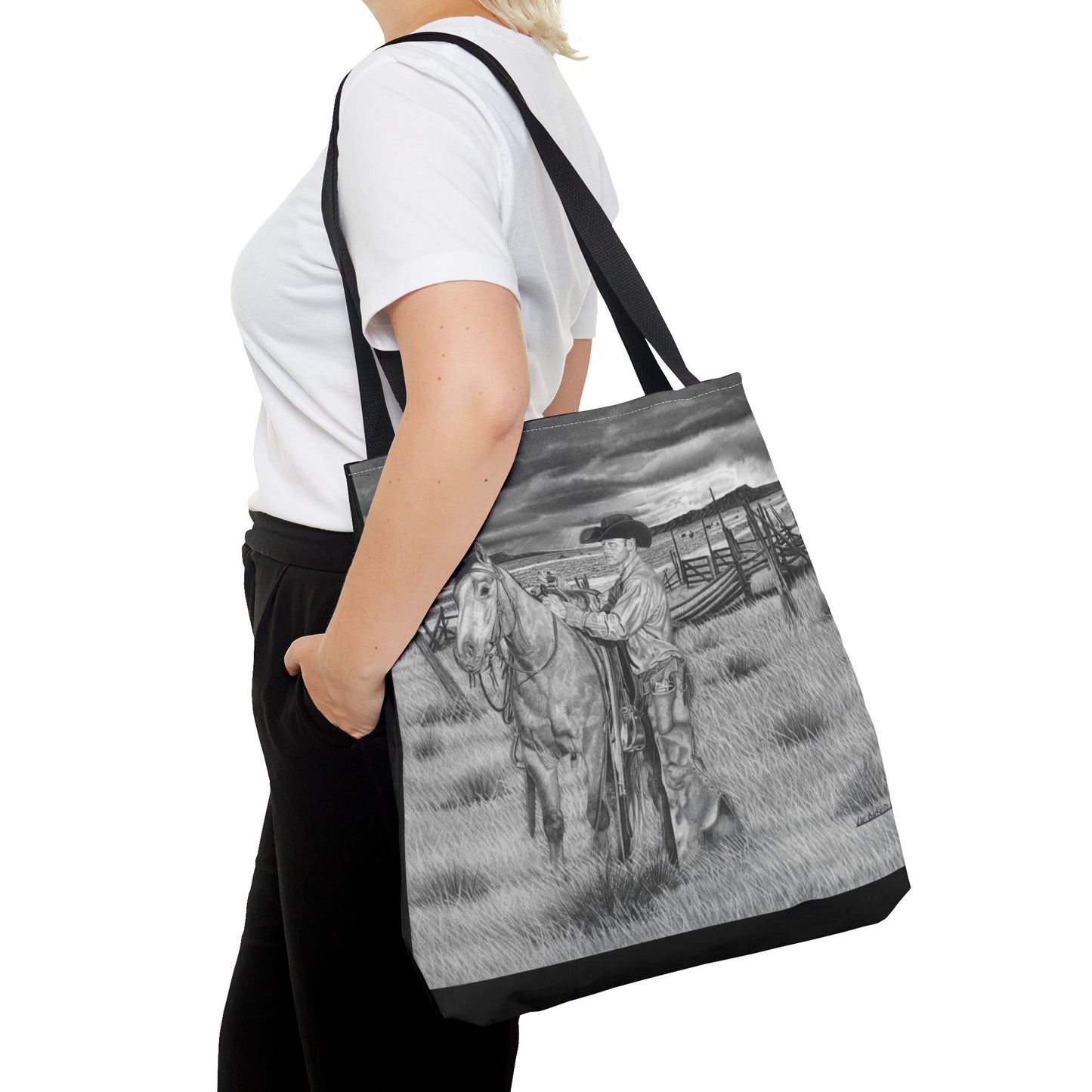 Western Art Tote Bag
