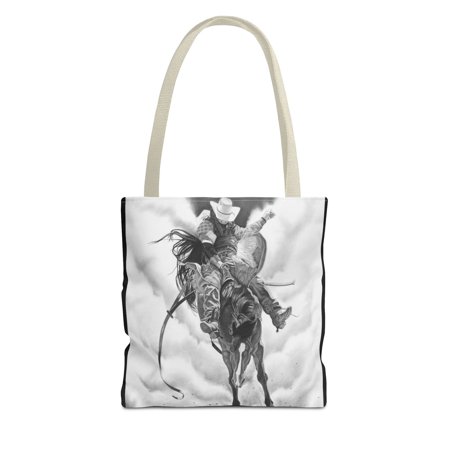 "Storm a Brewing"  Tote Bag, Western Style Shopping Tote, Equestrian Gift, Farmhouse Decor, Horse Lover Accessory