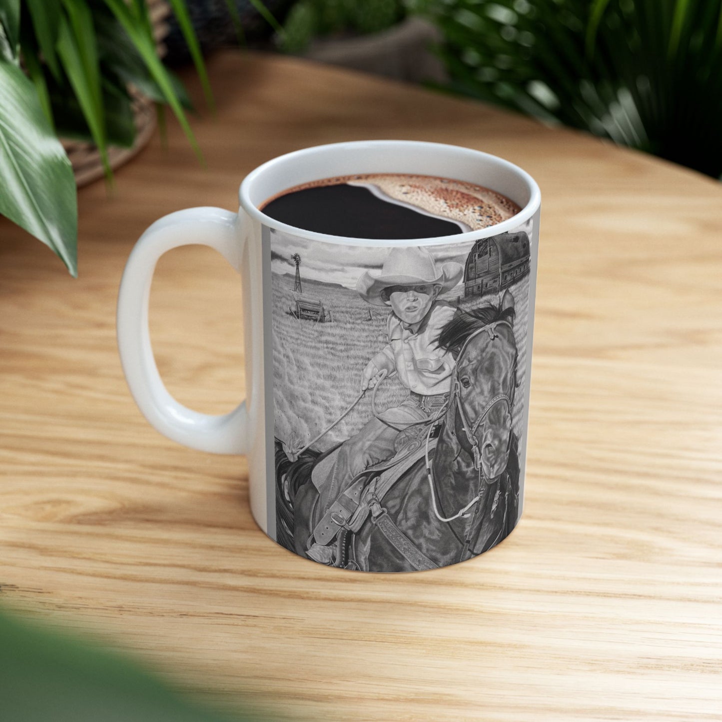 Coffee Mug, western style