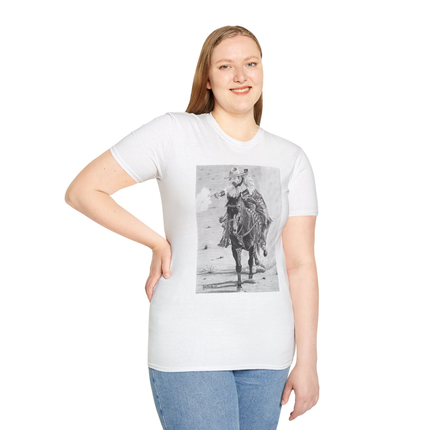 "Wild Bill Rides Again" Western T-Shirt
