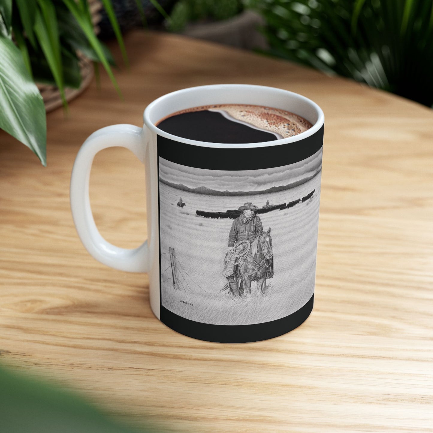 Coffee Mug, western style