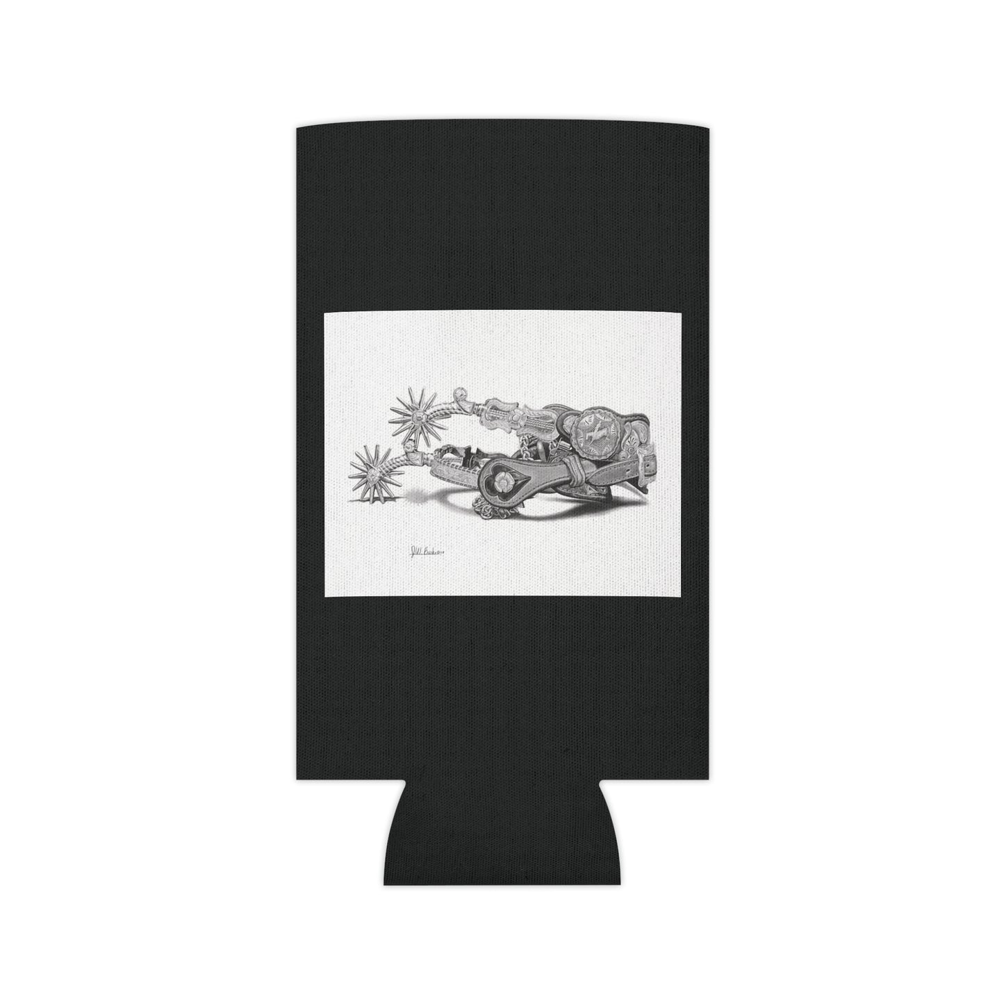 Can Cooler, Western Beverage Sleeve, Outdoor Party Gear, Country-Themed Drink Holder, Ideal for BBQs & Tailgates
