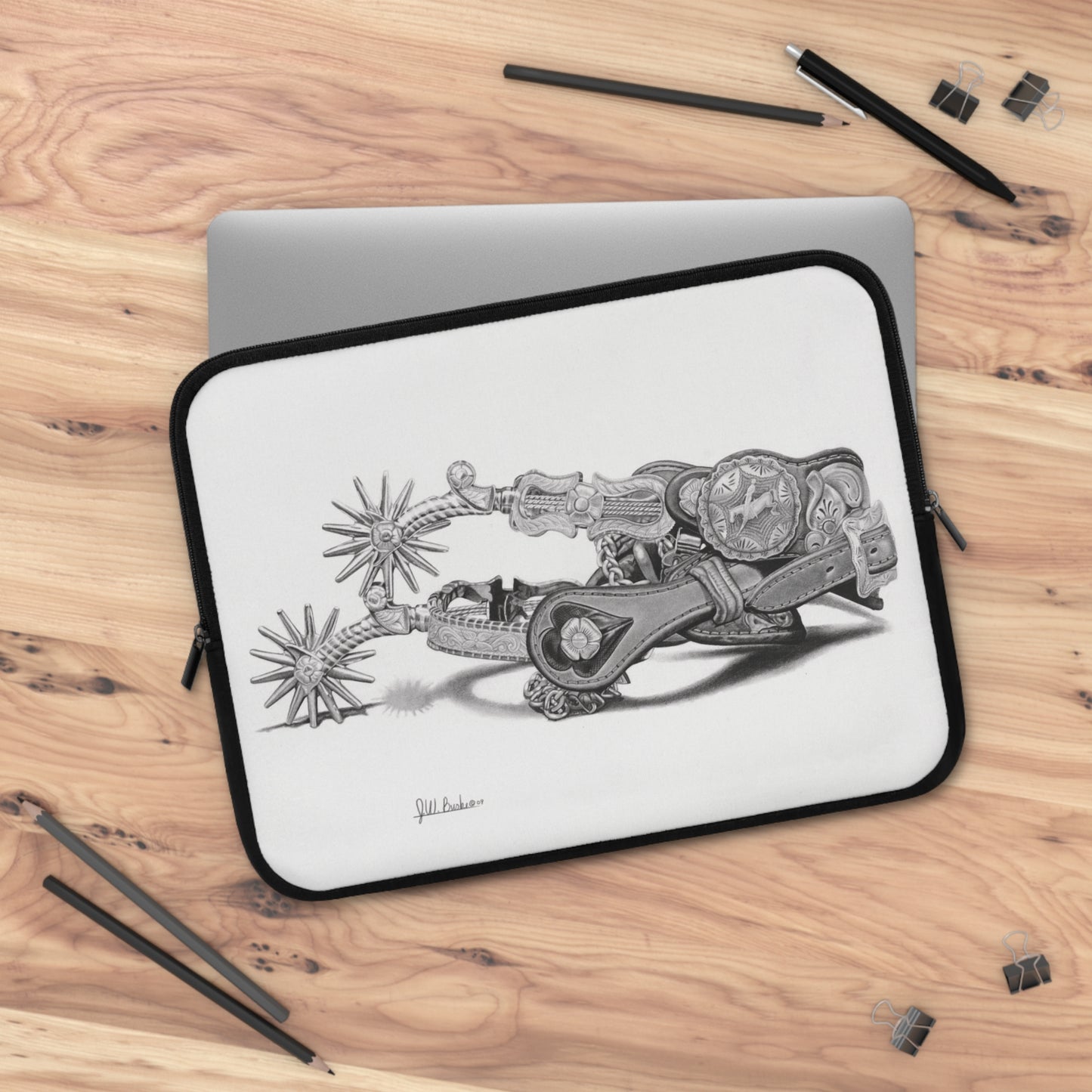 Laptop Sleeve, western style, Rodeo Accessories, Durable Tech Cover