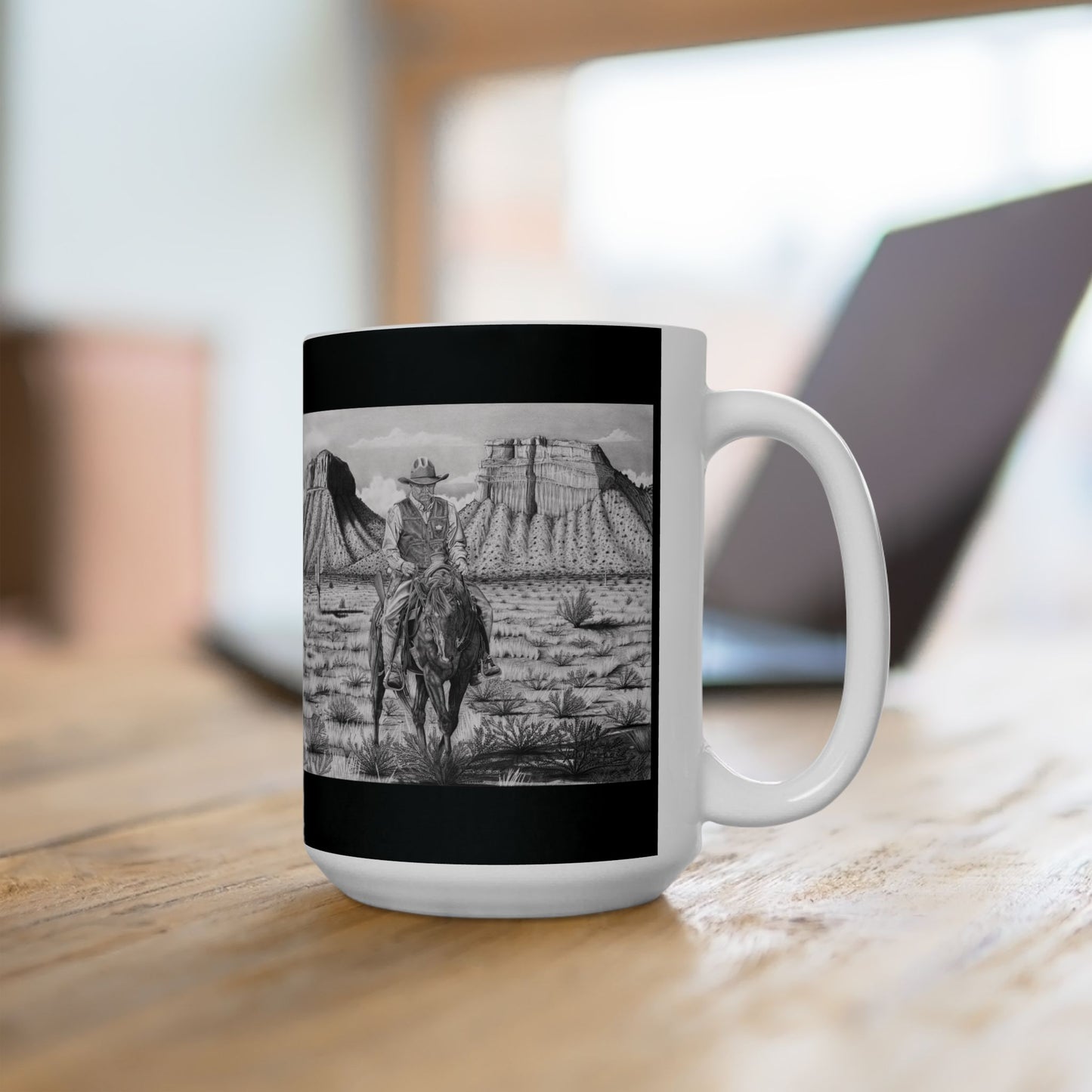 Coffee Mug, western style