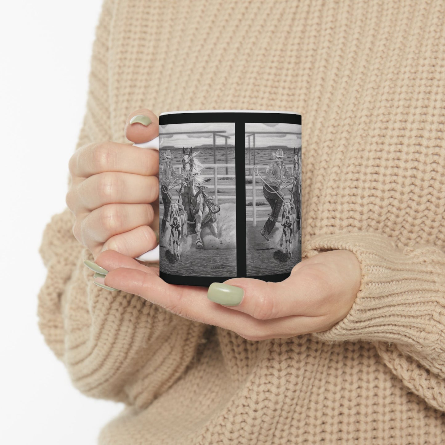 Coffee Mug, western style