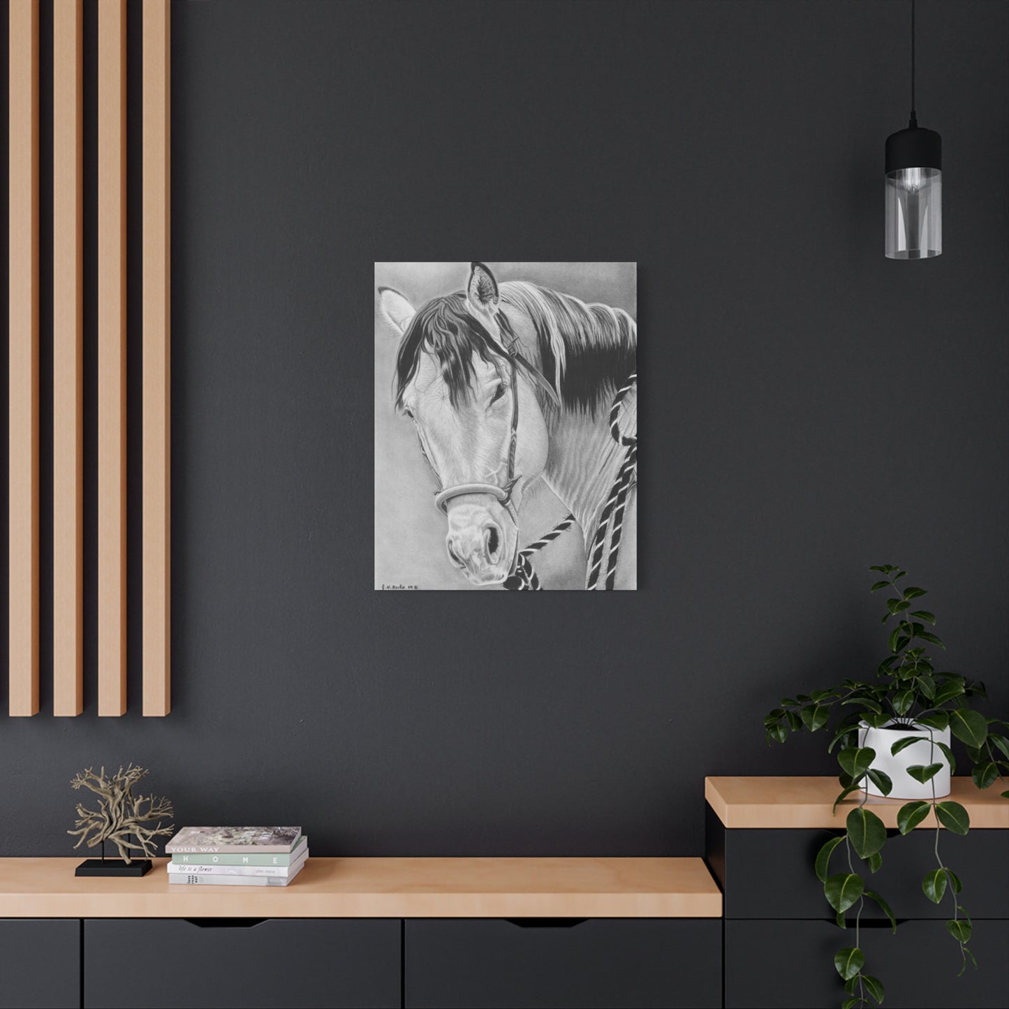 "Watcha lookin  at " western art on canvas