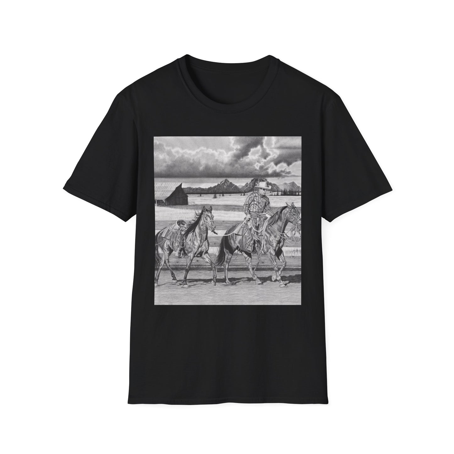 "The Gift Named Storm"   Western Art T-Shirt