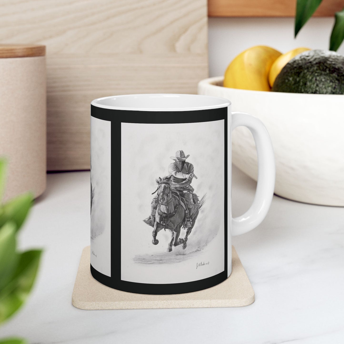 Coffee Mug, western style