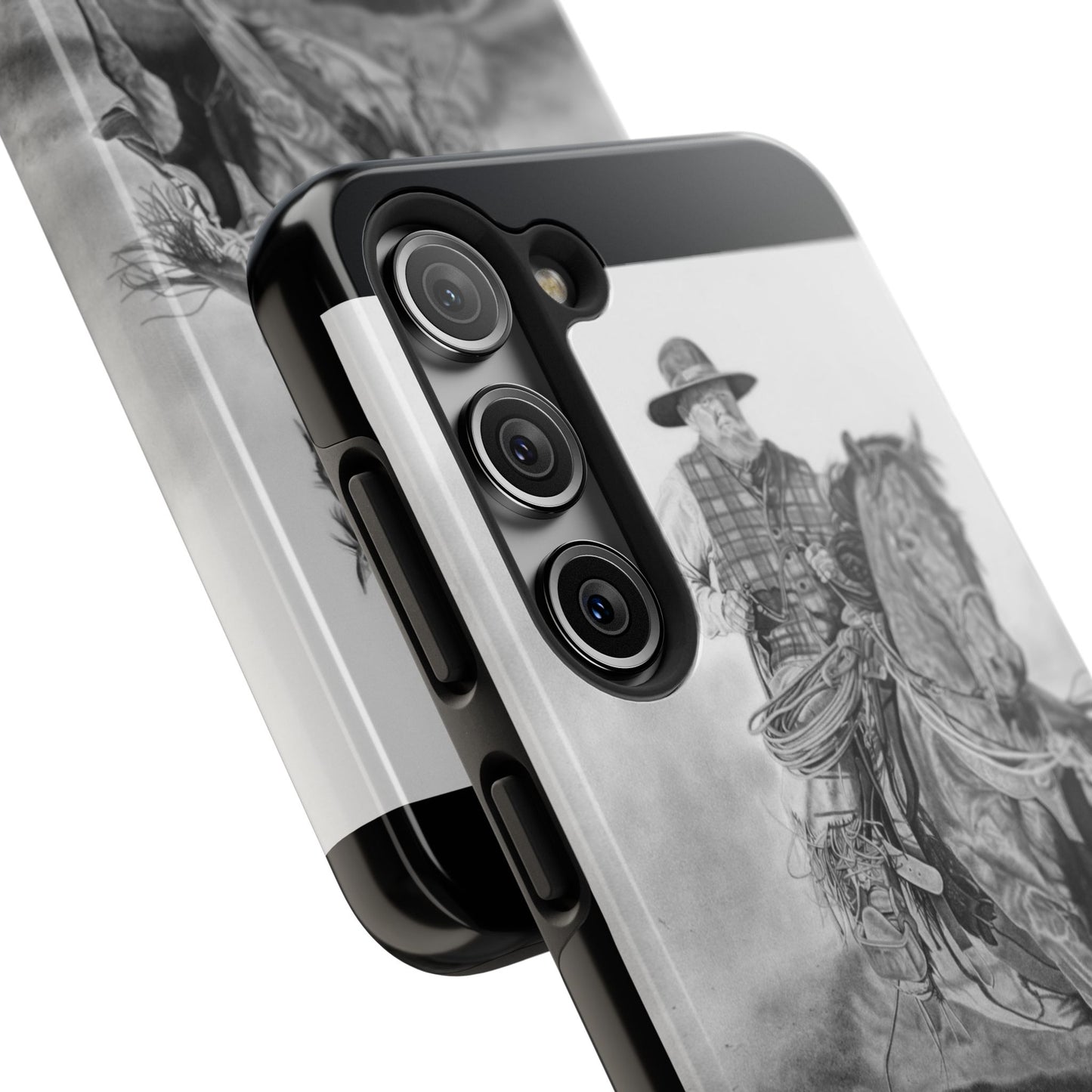 Phone Cases, Cowboy Design, Tough Protection, Gift for Him, Ranch Decor, Durable Style