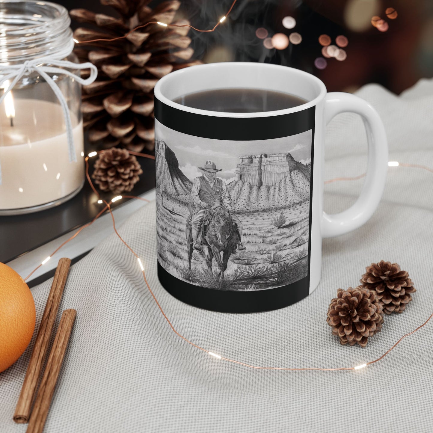Coffee Mug, western style
