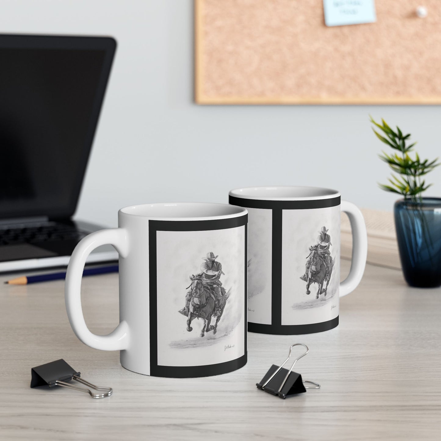 Coffee Mug, western style