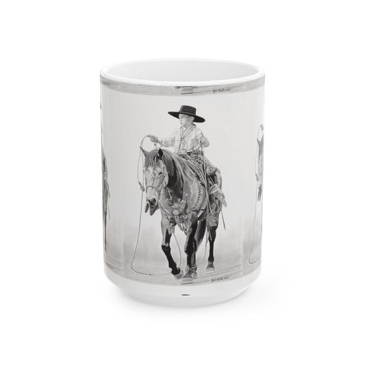 coffee mug, western style