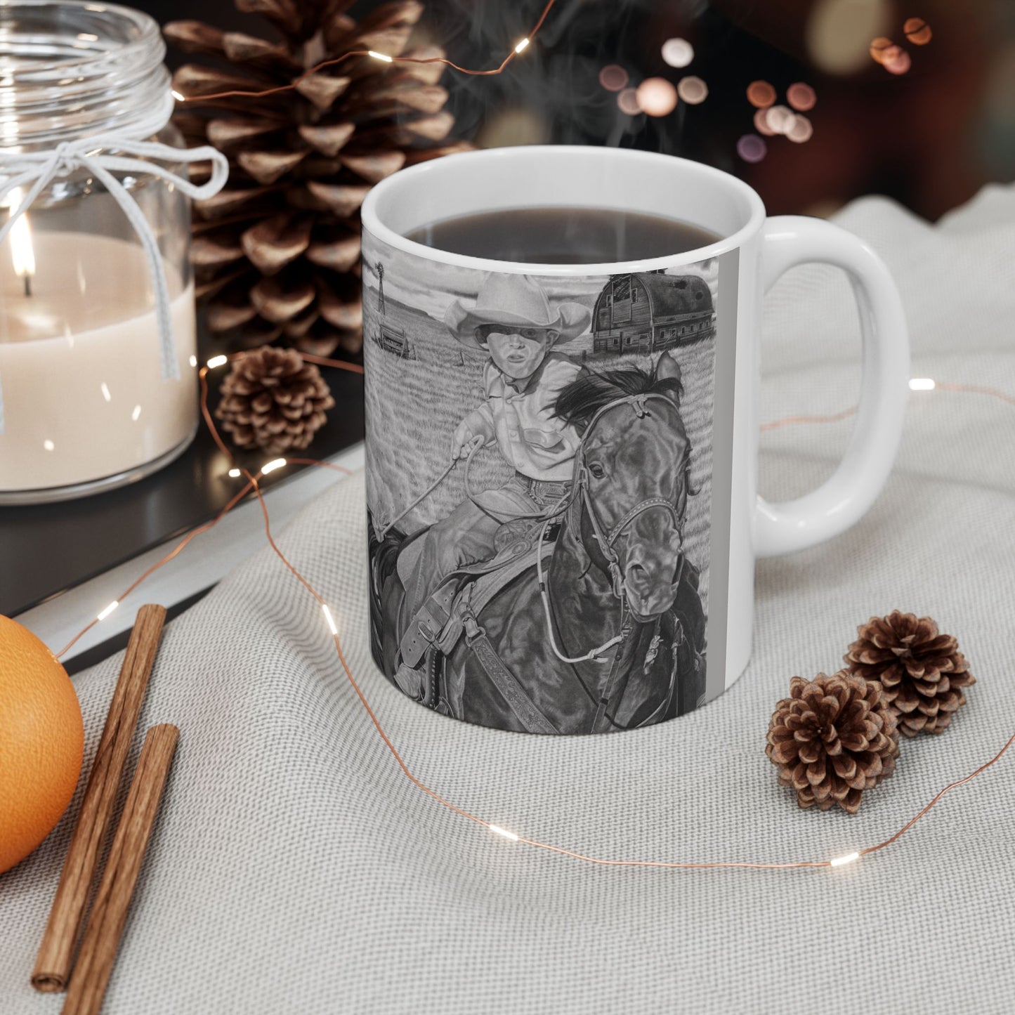 Coffee Mug, western style