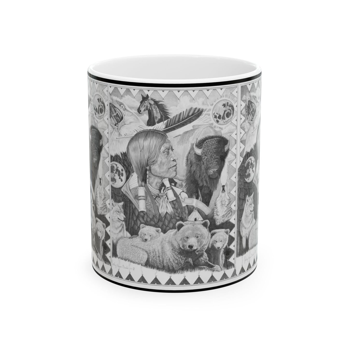 Coffe Mug, western style