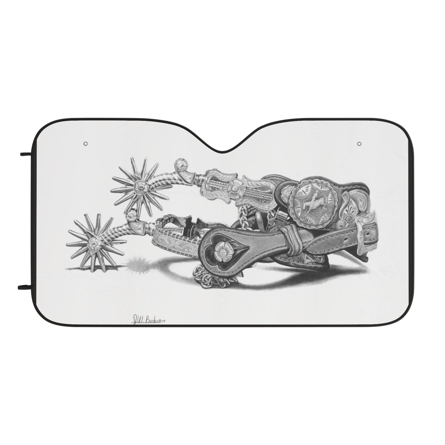 Car SunShade  Western  style Auto Sunshade