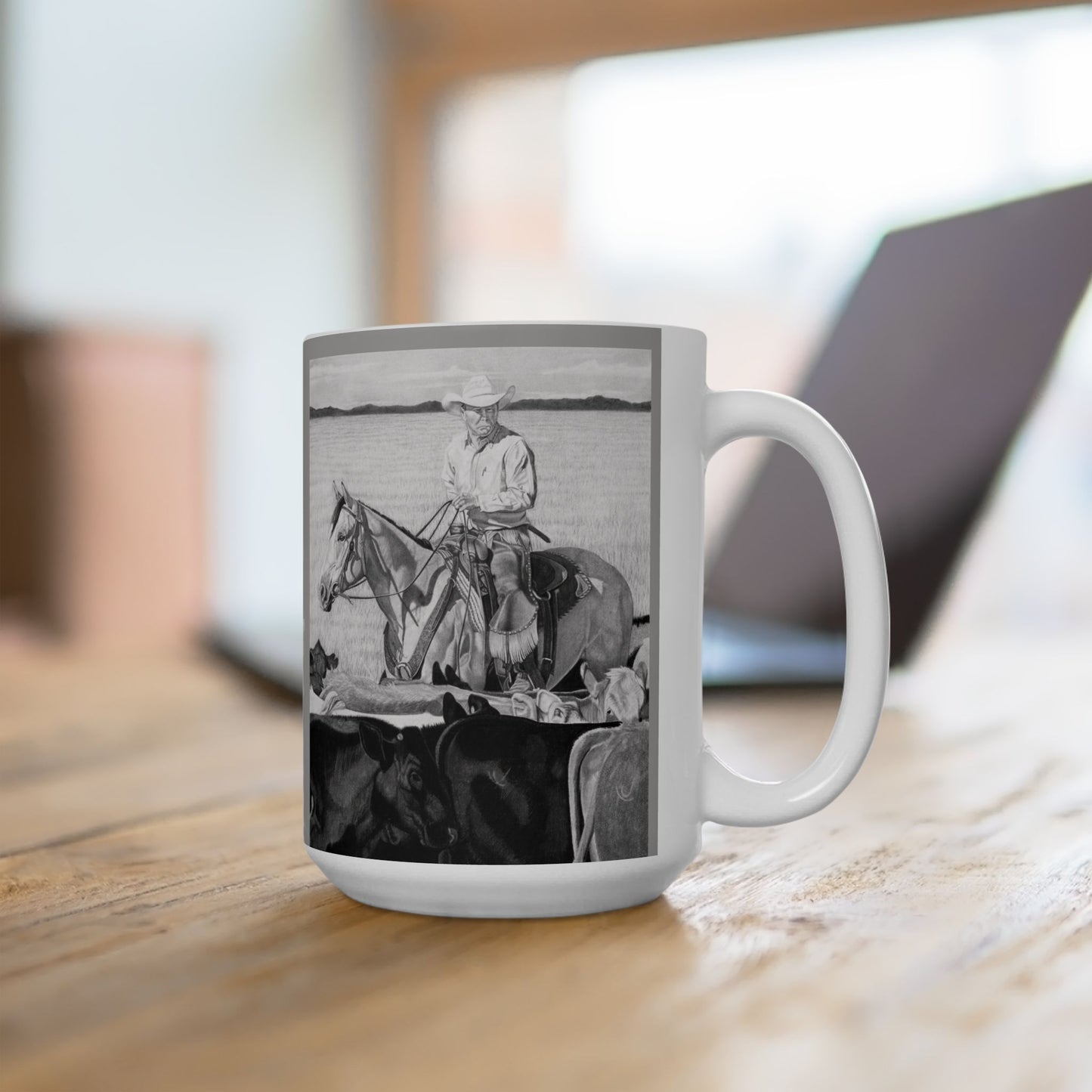 Coffee Mug, western art