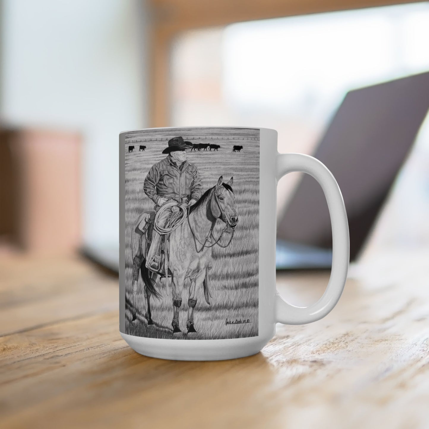 Coffee Mug, western style