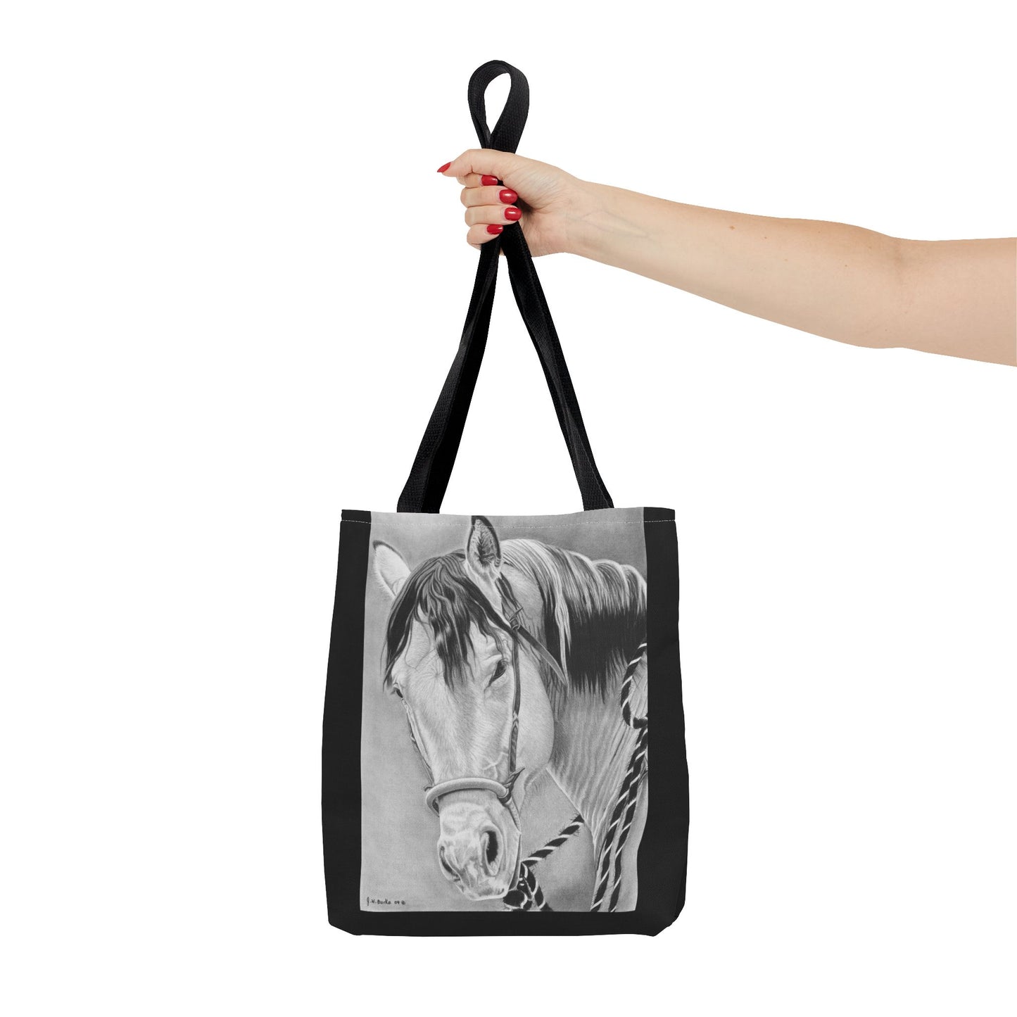 Tote Bag, Western Style Shopping Tote, Equestrian Gift, Farmhouse Decor, Horse Lover Accessory
