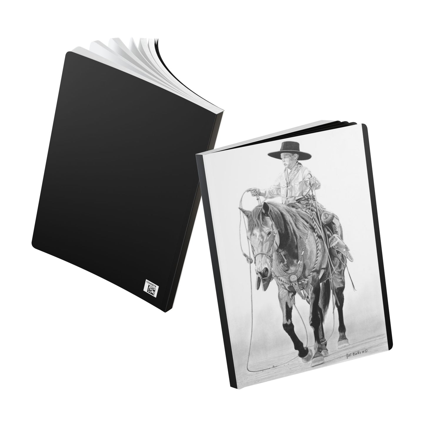 Softcover Journal, Notebook for Writing, Artistic Gift, Travel Journal, Eco-Friendly Stationery, Unique Artwork
