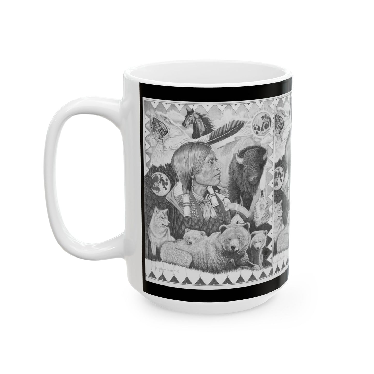 Coffe Mug, western style