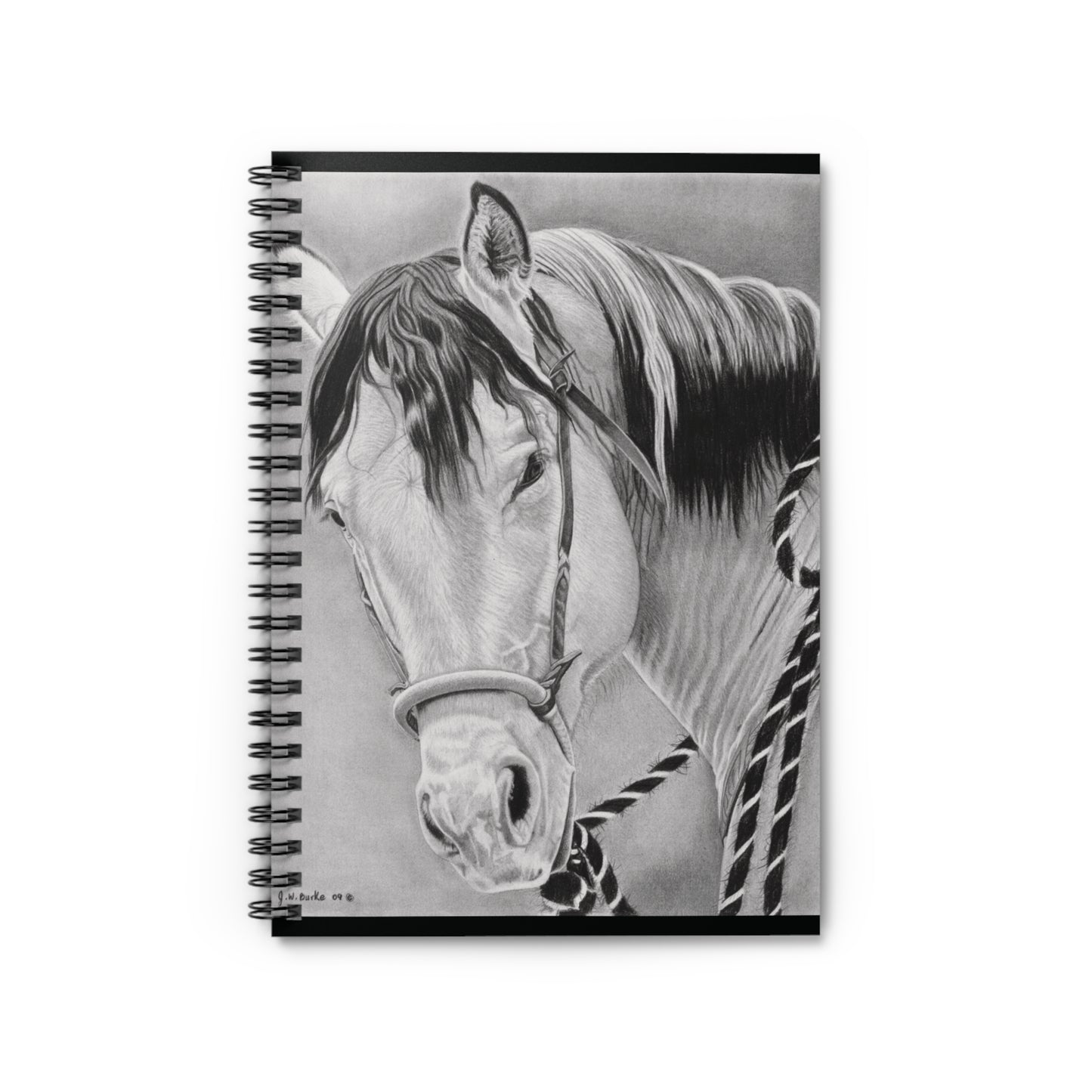 "Watcha  lookin at"  Espiral Notebook - Capturing the Spirit of the West, Journal for Equestrian Lovers, Western Art Gift, Cowpoke Writing Pad, [...]
