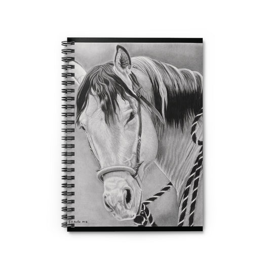 "Watcha  lookin at"  Espiral Notebook - Capturing the Spirit of the West, Journal for Equestrian Lovers, Western Art Gift, Cowpoke Writing Pad, [...]
