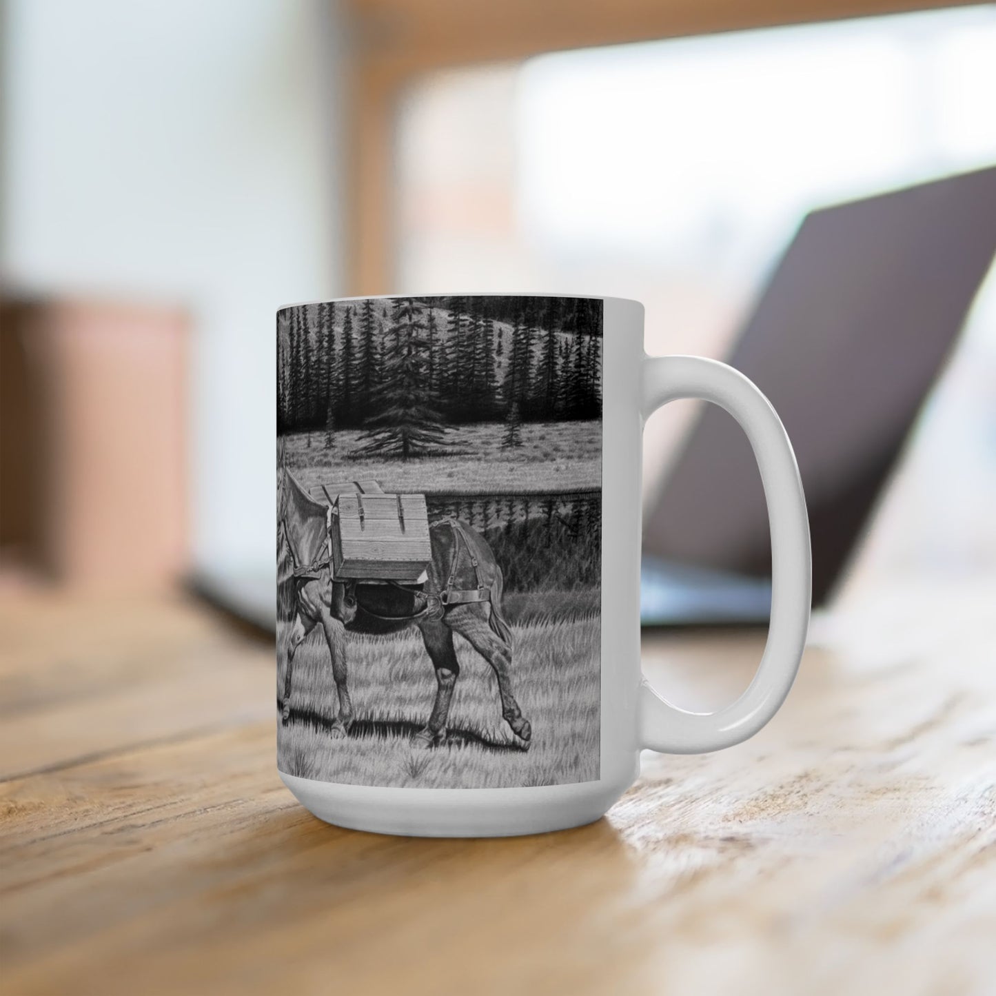 Coffee mug, western style
