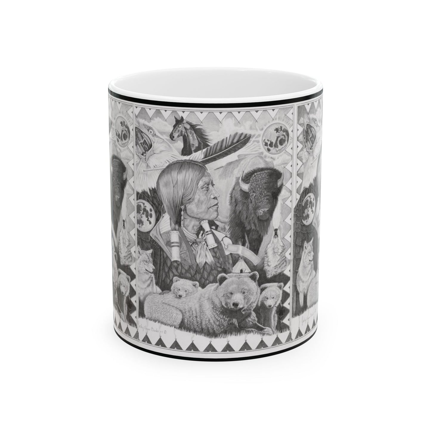 Coffee Mug, western style