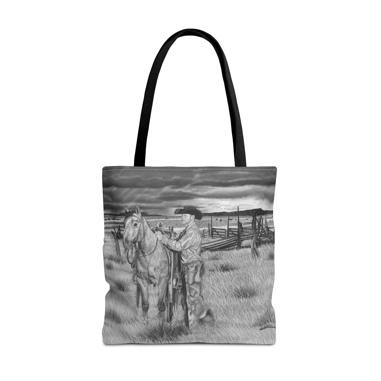Western Art Tote Bag