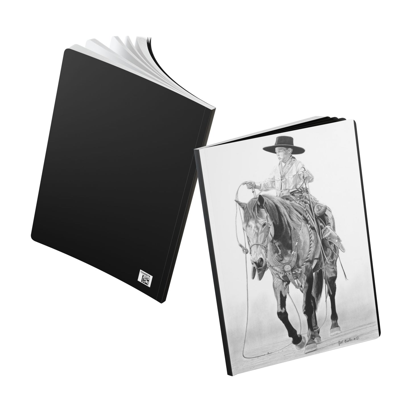 Softcover Journal, Notebook for Writing, Artistic Gift, Travel Journal, Eco-Friendly Stationery, Unique Artwork