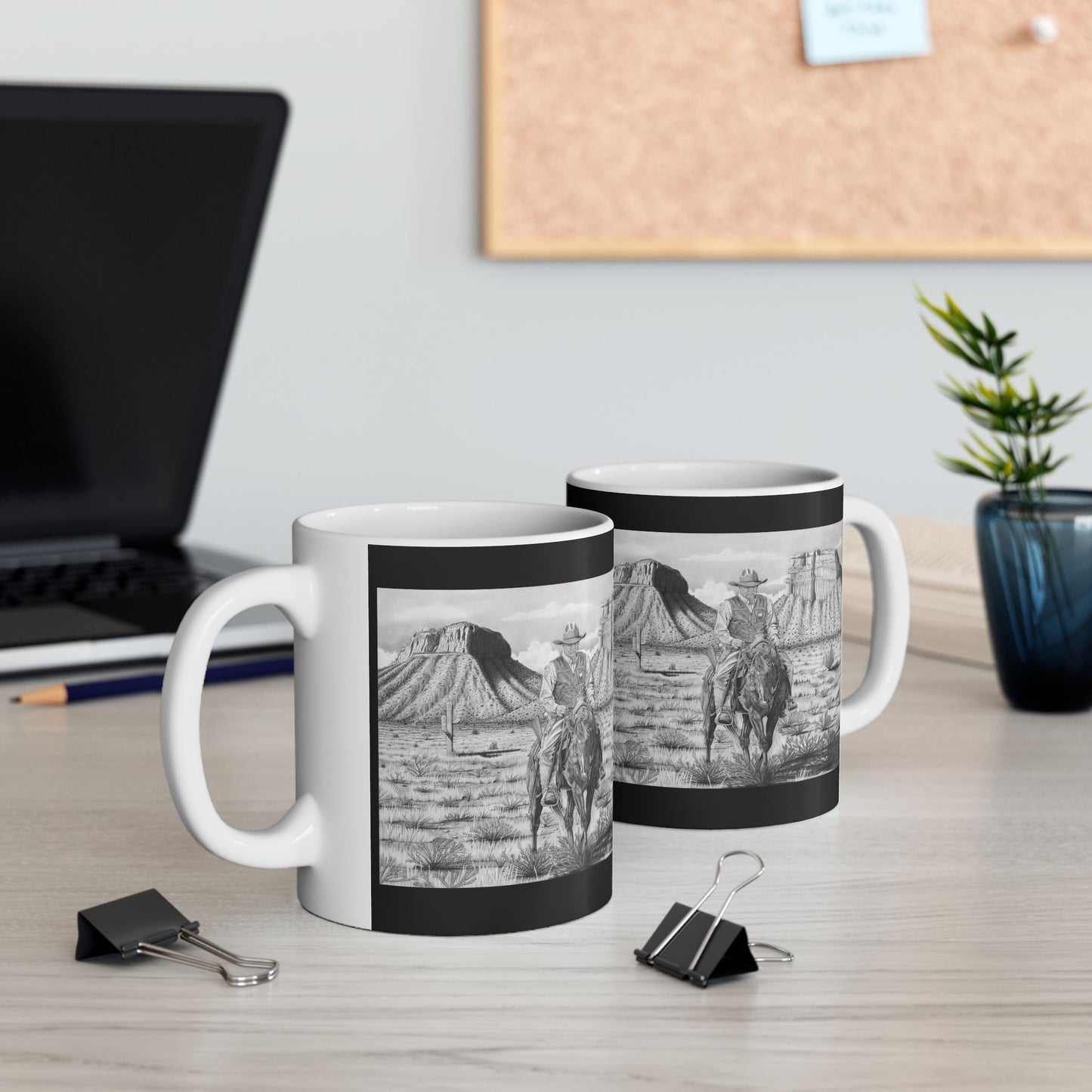 Coffee Mug, western style