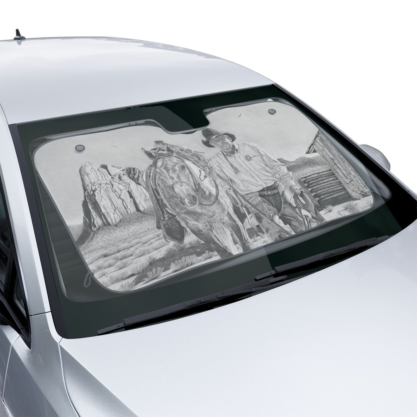 Car Sun Shade Western style Auto Sunshade