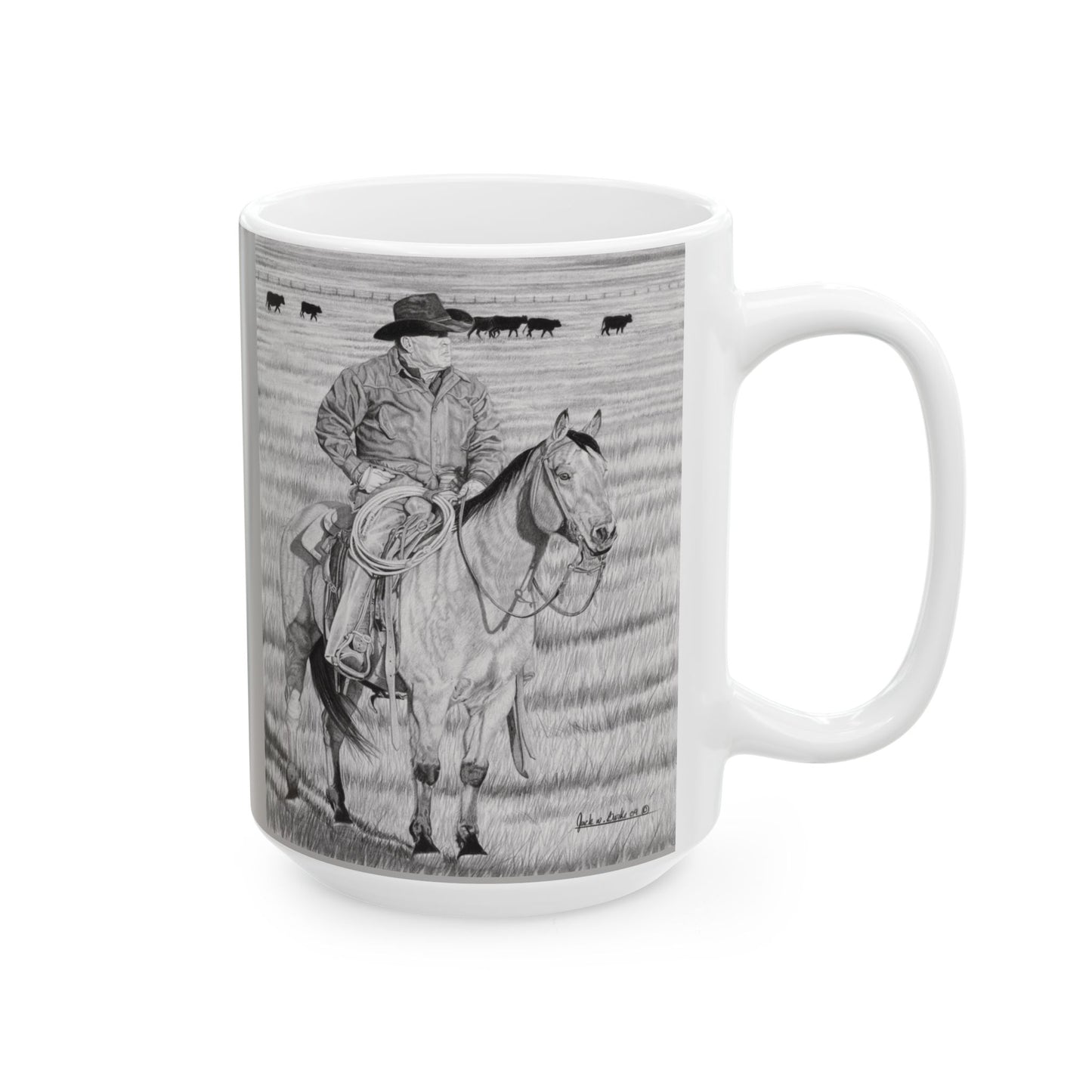 Coffee Mug, western style