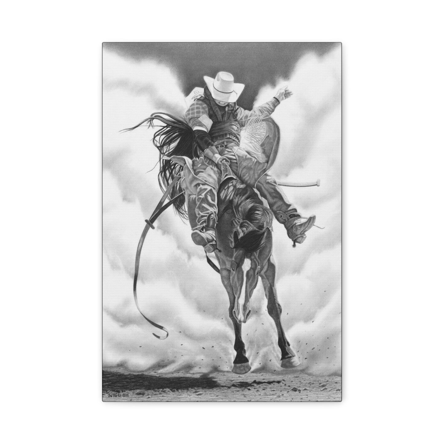 Art on canvas, western style, farmhouse