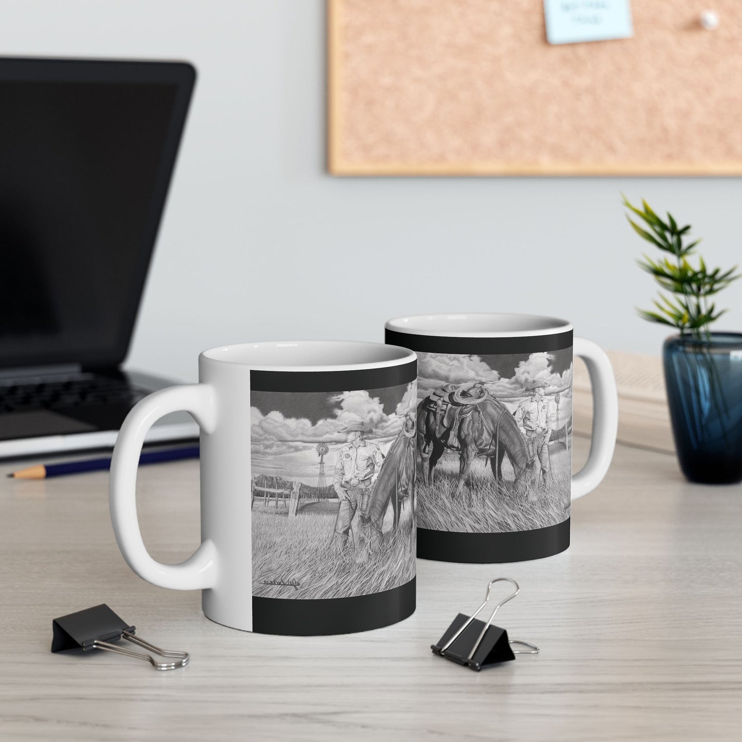 Young Cowboy Dreams Coffe Mug