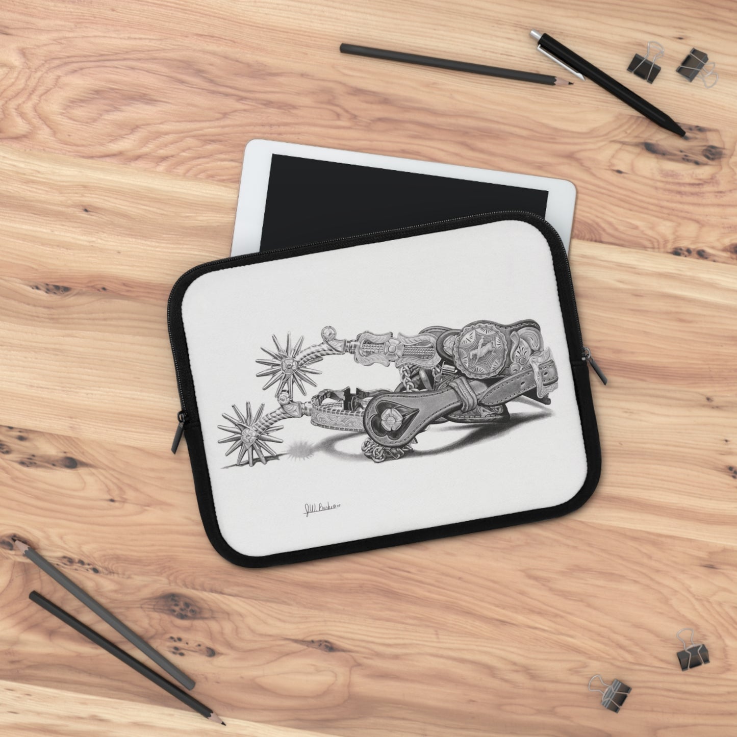 Laptop Sleeve, western style, Rodeo Accessories, Durable Tech Cover